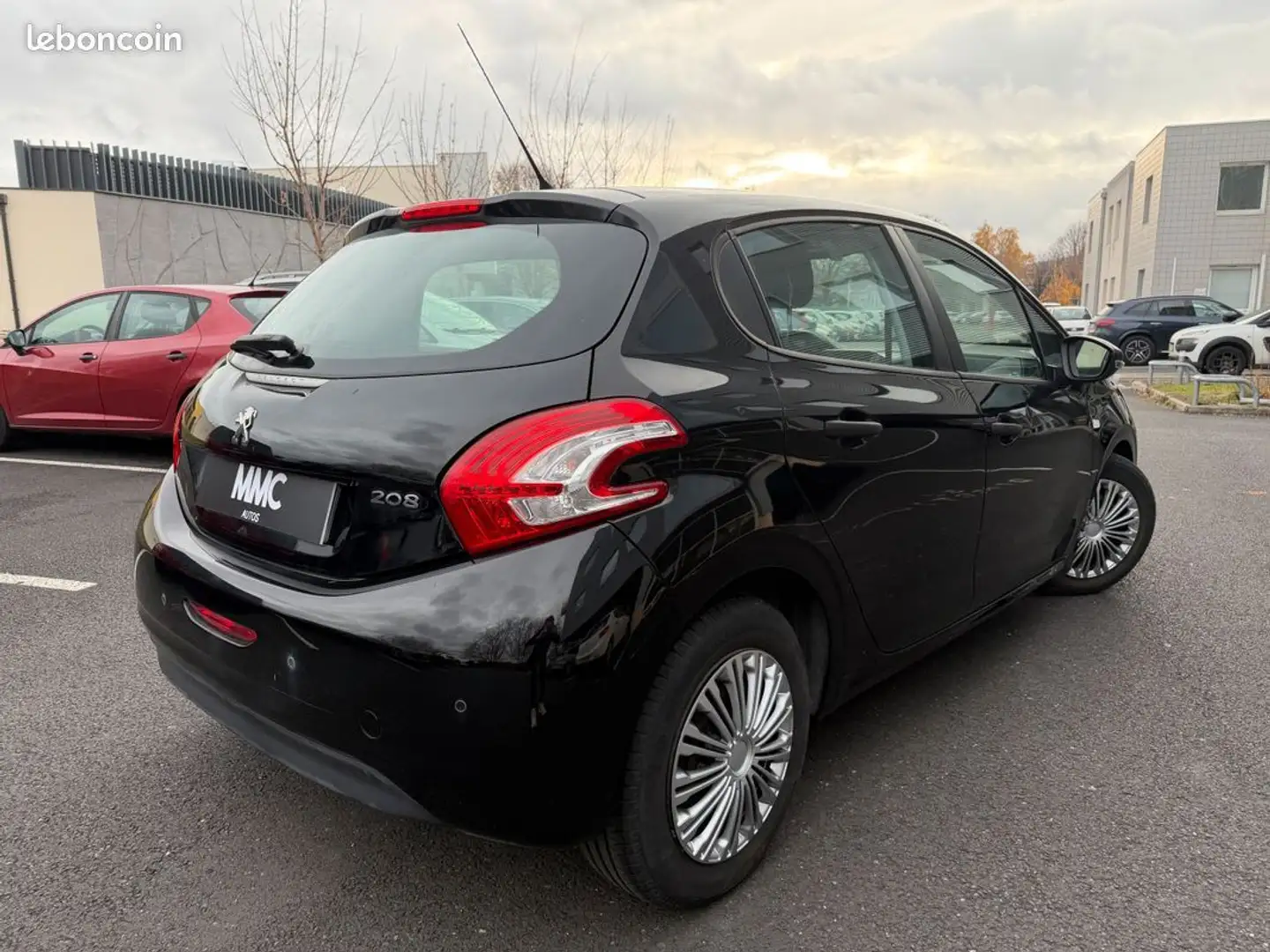 Peugeot 208 Société 1.4 HDI Pack Clim CD- TVA RÉCUPÉRABLE- 2 PLACES Noir - 2