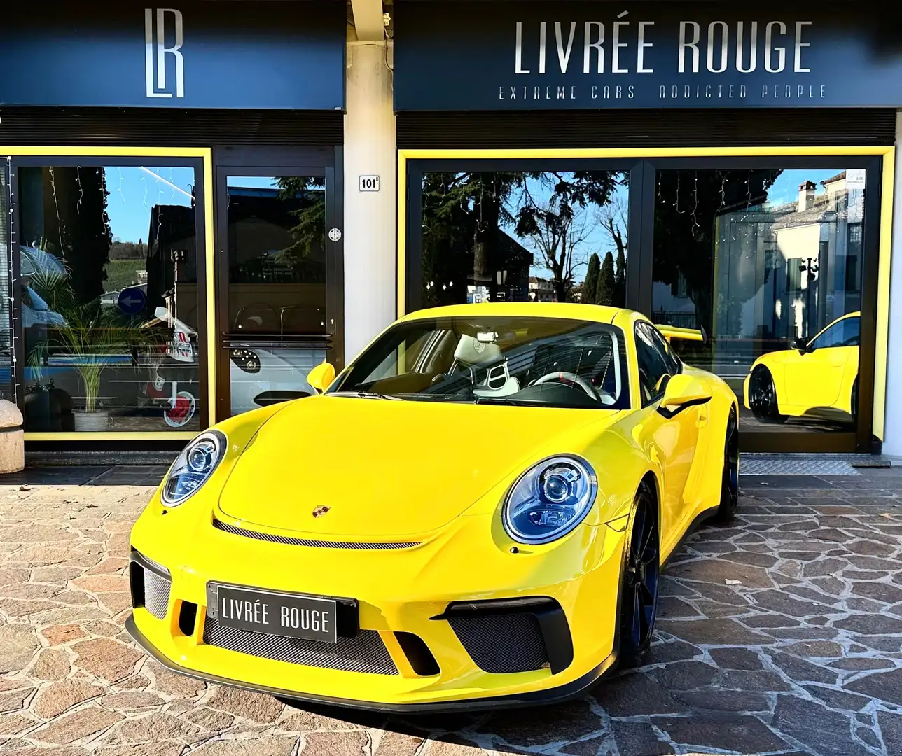Porsche 991 911 Carrera 991 4.0 GT3 PDK Gelb - 1