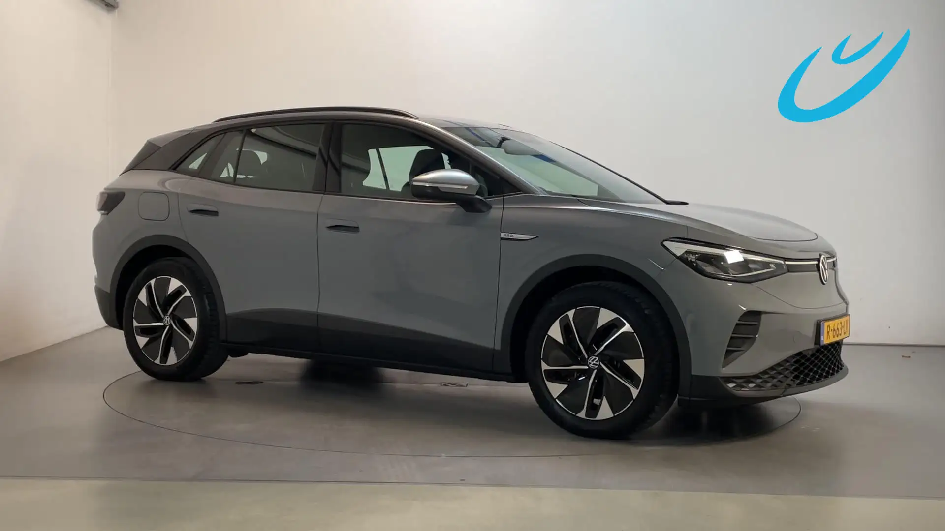 Volkswagen ID.4 Pro 77 kWh Navigatie Sfeerverlichting DAB+ Parkeer Grijs - 1