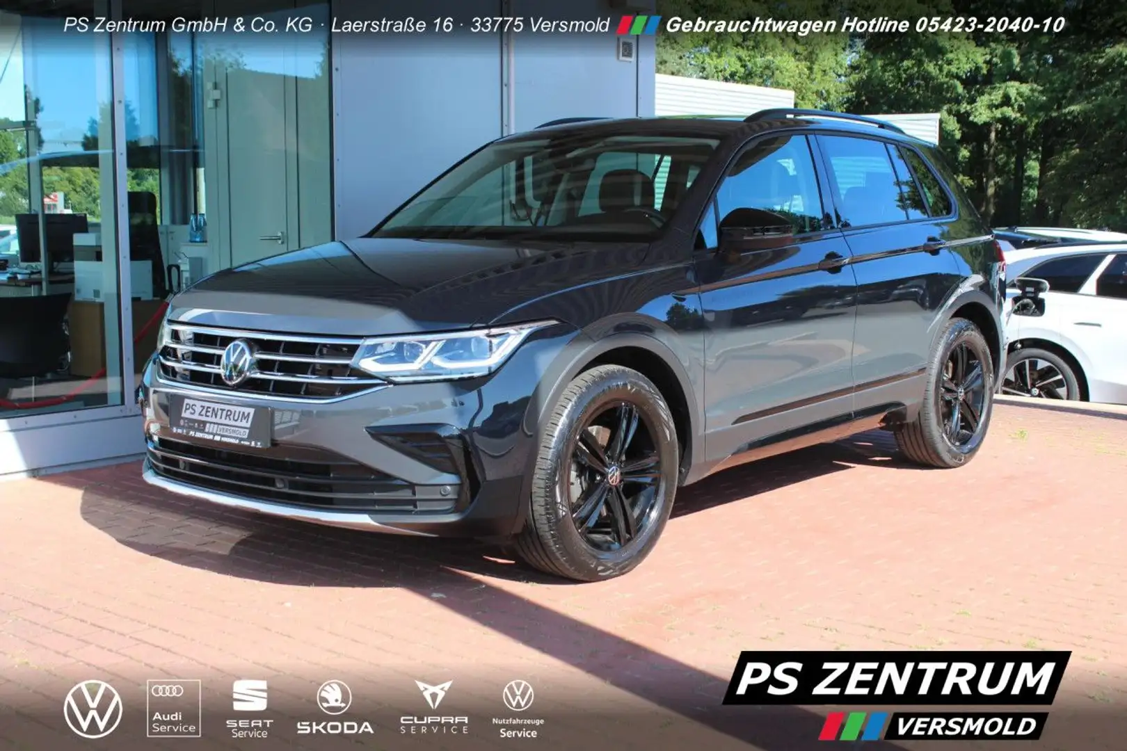 Volkswagen Tiguan 2.0 TDI DSG Life Urban Sport PANO MATRIX Gris - 1