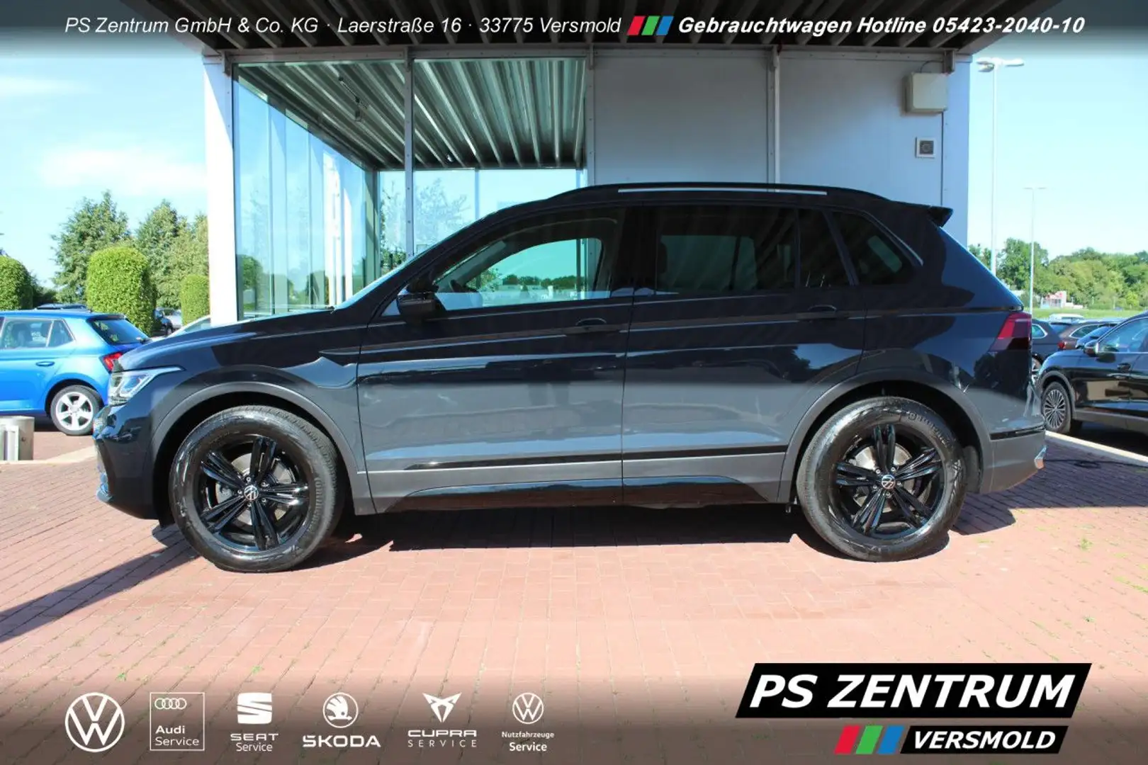 Volkswagen Tiguan 2.0 TDI DSG Life Urban Sport PANO MATRIX Grau - 2
