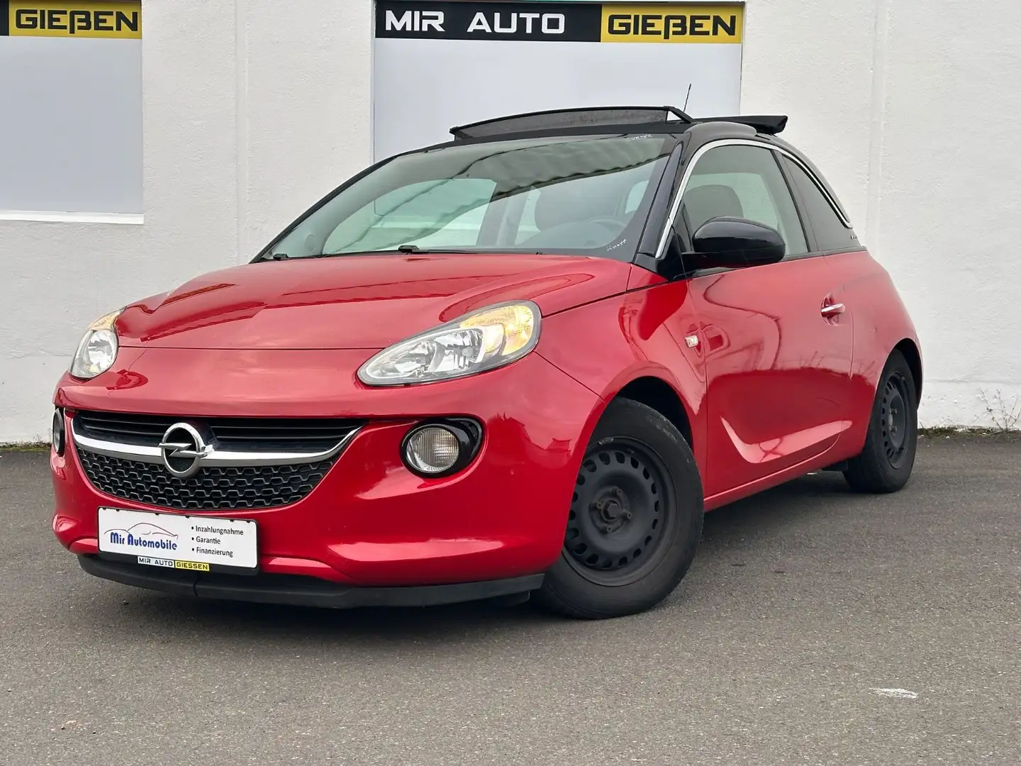 Opel Adam 1.4 Open Air PDC Faltdach Klima Sitzheizung Rot - 1