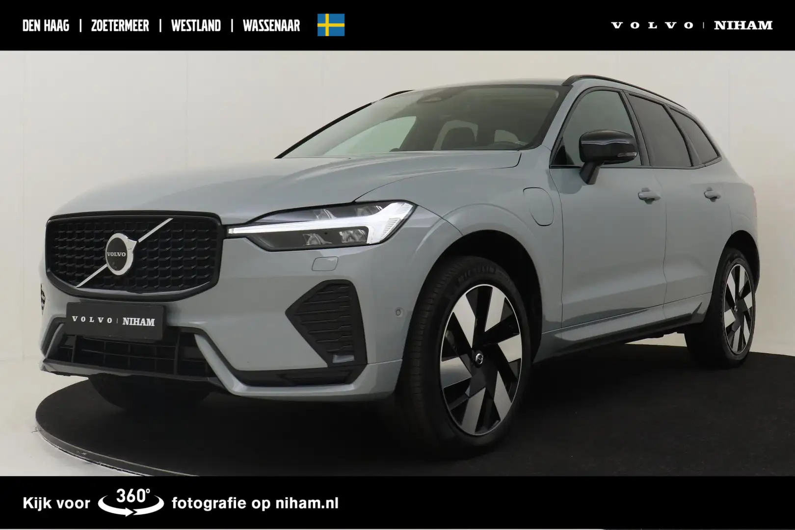 Volvo XC60 T6 PLUG-IN HYBRID AWD ULTIMATE DARK *FULL OPTIONS! Gris - 1