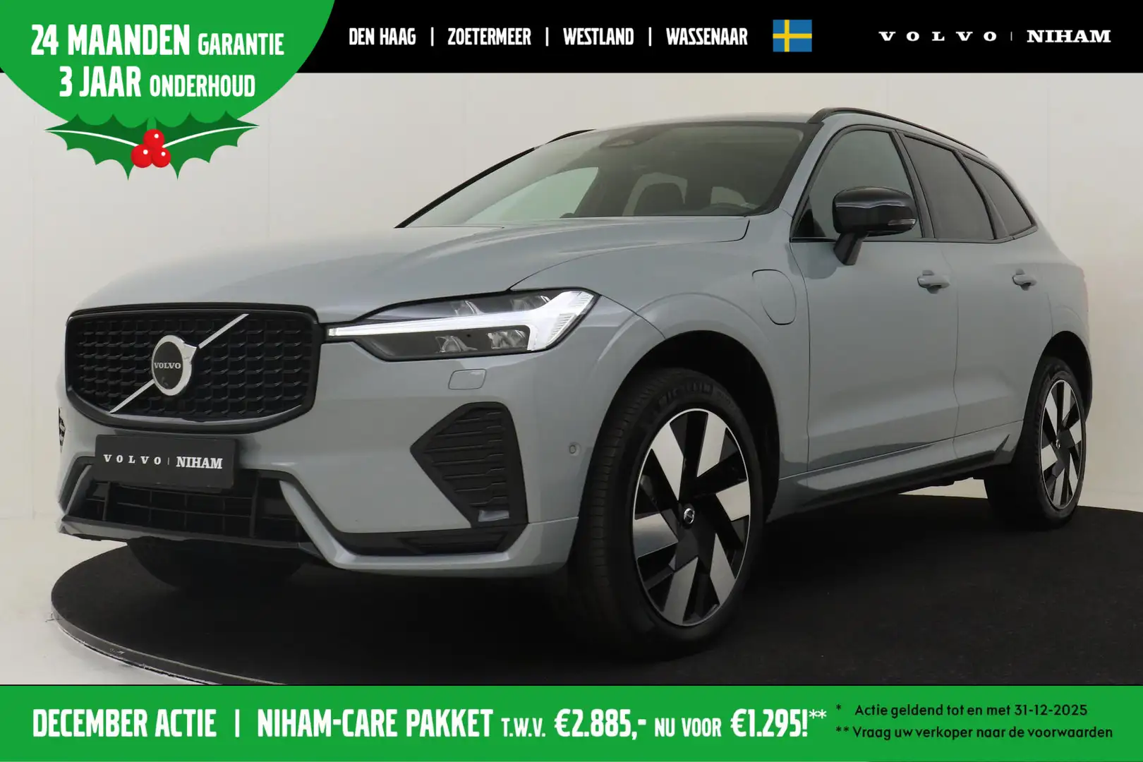 Volvo XC60 T6 PLUG-IN HYBRID AWD ULTIMATE DARK *FULL OPTIONS! Grijs - 1