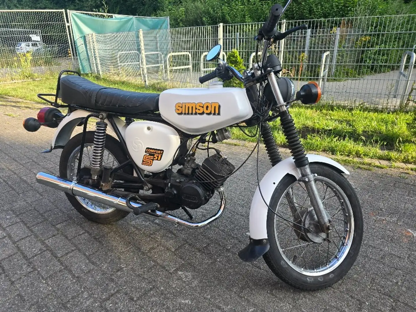 Simson S 51 Comfort Weiß - 2