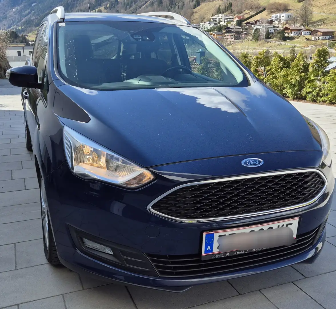 Ford Grand C-Max Trend 1,0 EcoBoost Blau - 1