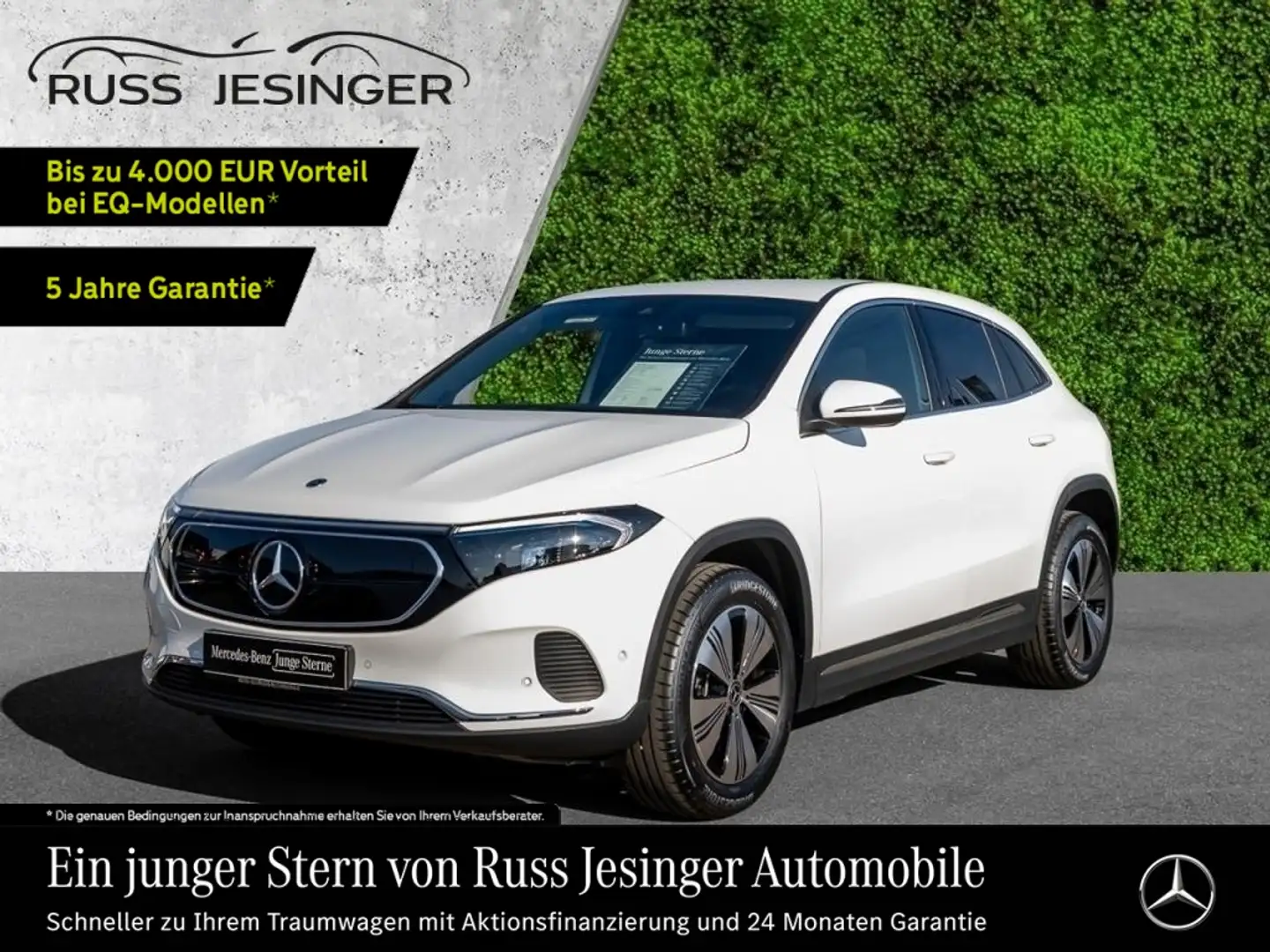 Mercedes-Benz EQA 350 4M Progressive *AHK*LED*MBUX*Navi*ParkA* Blanc - 2