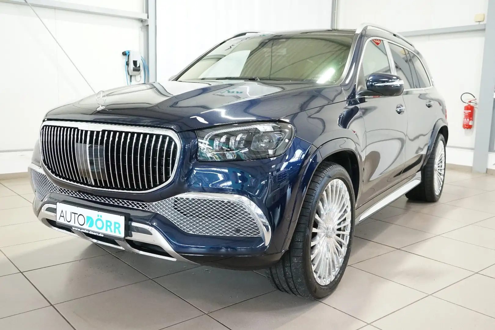 Mercedes-Benz GLS 600 Maybach FirstClass+Kühlschrank+Burmester Blau - 1