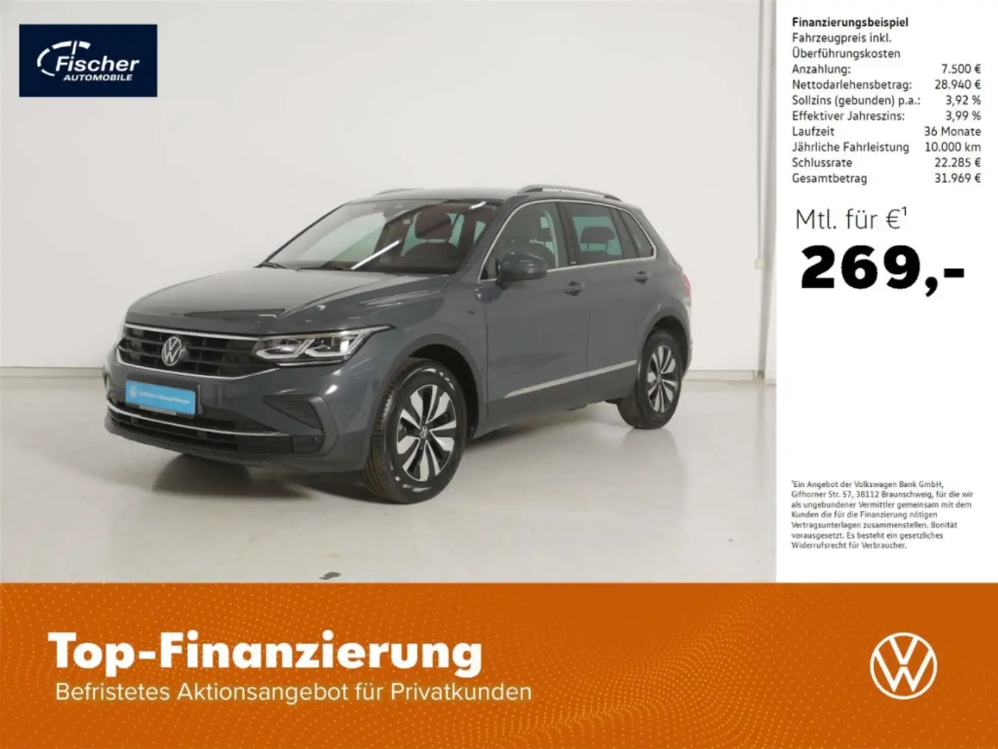 Volkswagen Tiguan 2.0 TDI Move Grau - 1