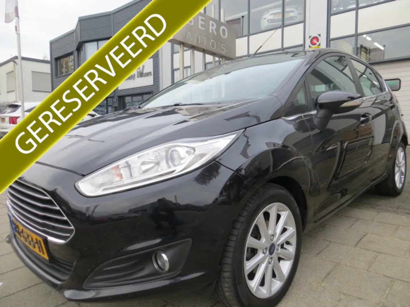 Ford Fiesta 1.0 Titanium 5 deurs nl auto ,airco ecc ,lmv etc Noir - 1