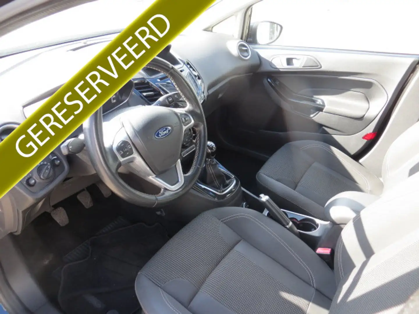 Ford Fiesta 1.0 Titanium 5 deurs nl auto ,airco ecc ,lmv etc Noir - 2