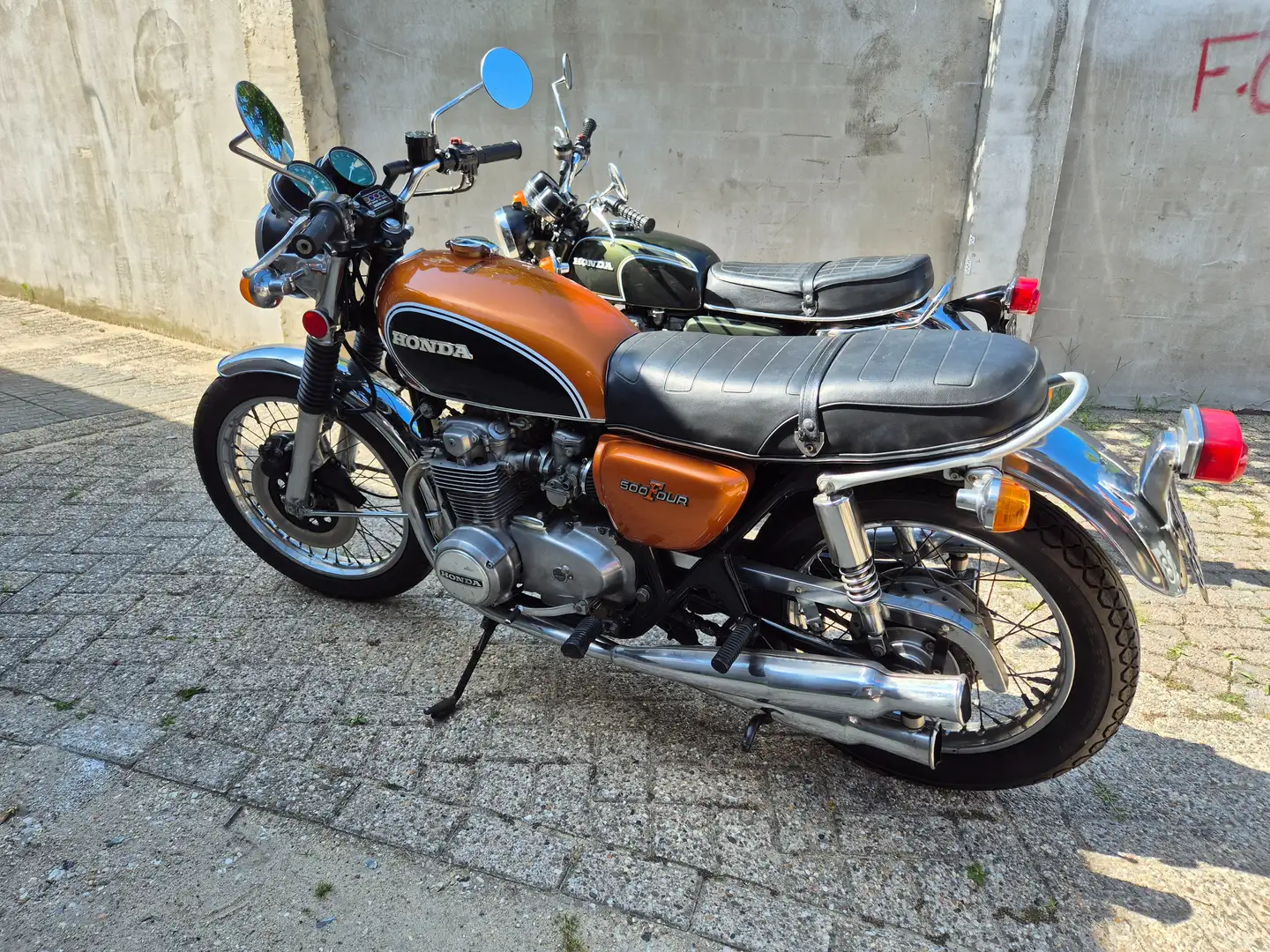 Honda CB 500 Four Oranje - 2