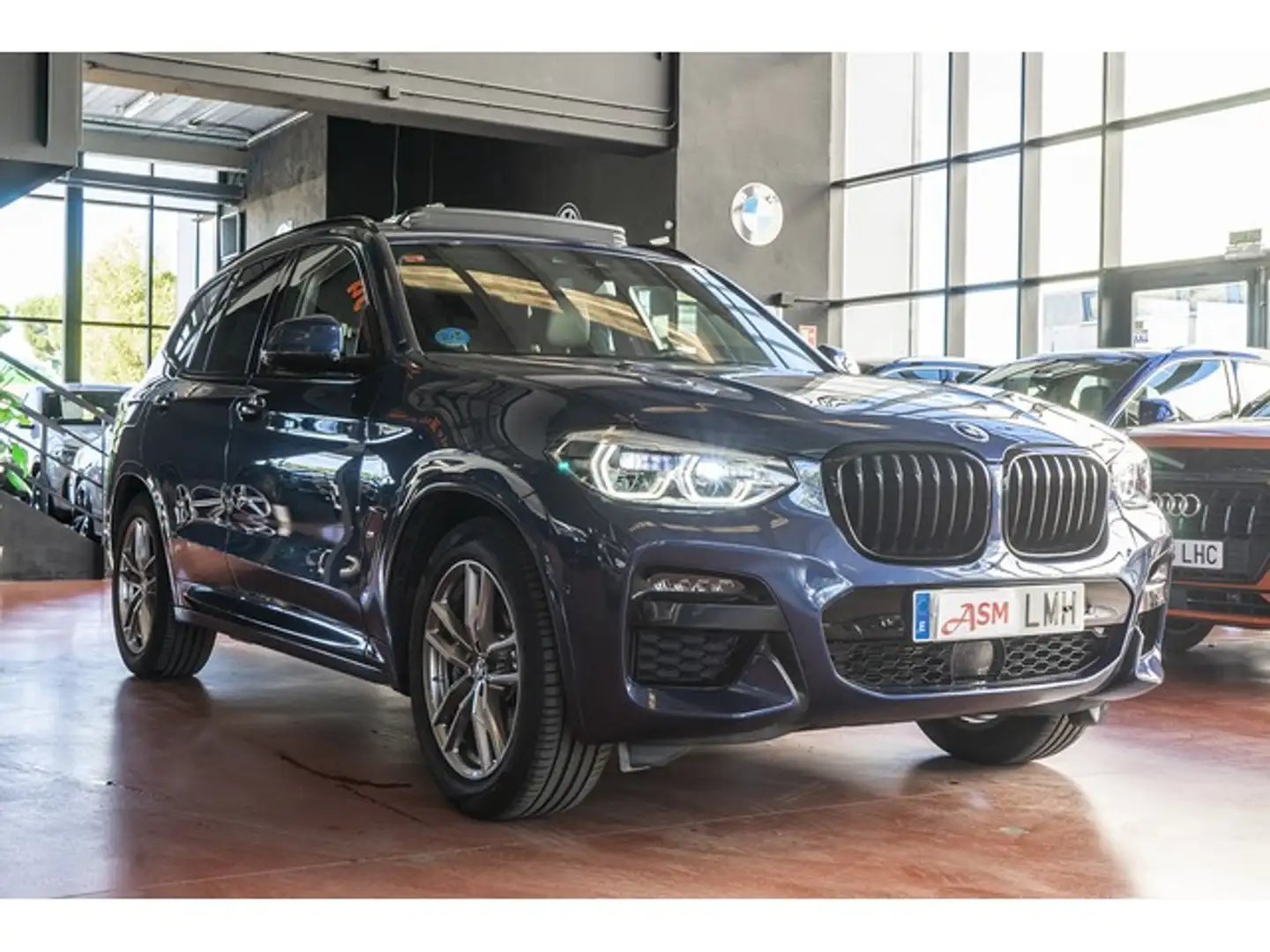 BMW X3 xDrive 30e Bleu - 2