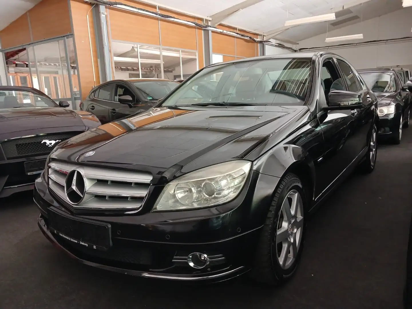 Mercedes-Benz C 180 KLIMA T LEDER TUV AU Zwart - 1