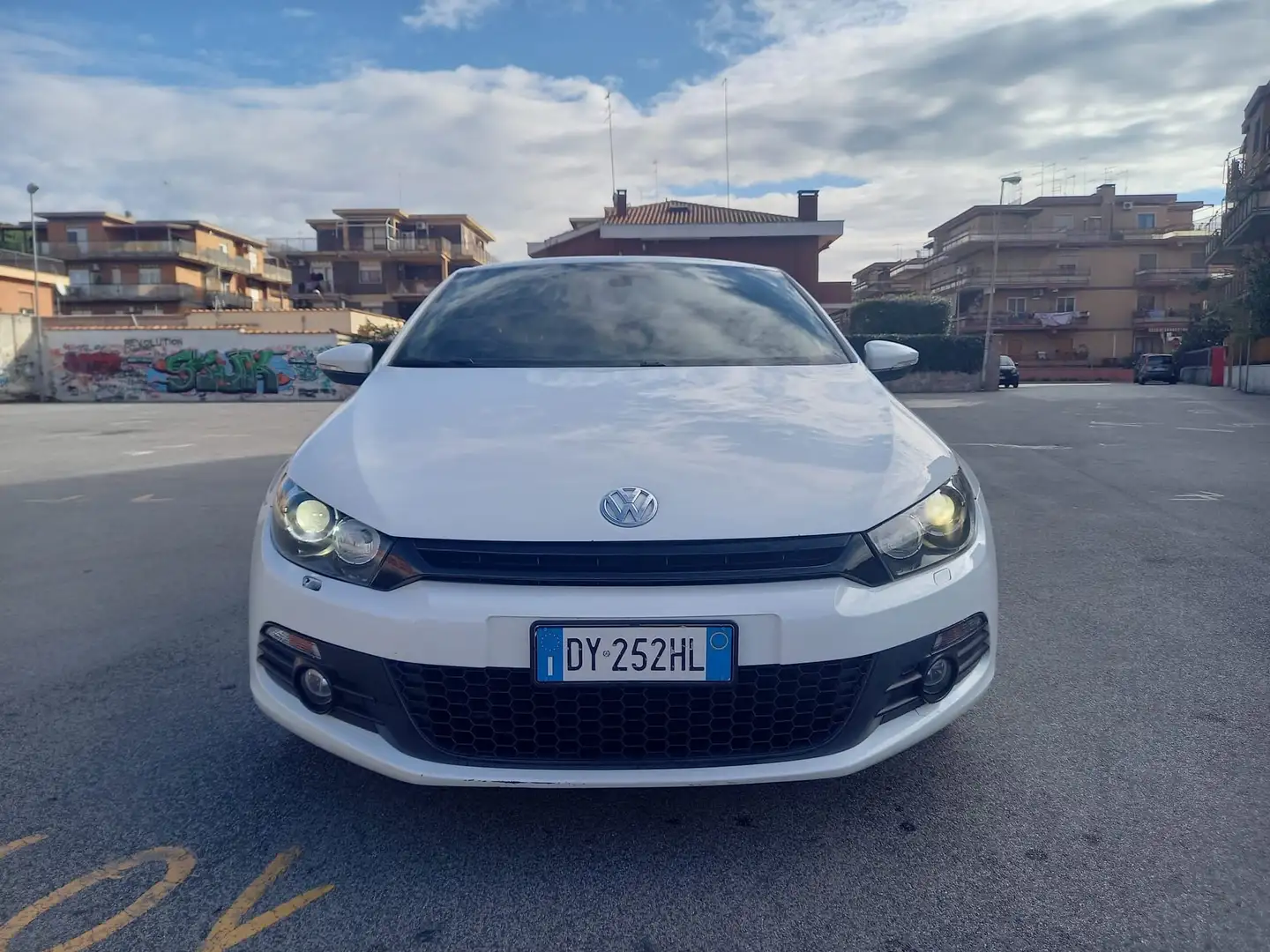 Volkswagen Scirocco 1.4 Tsi 160cv Euro 5 Pelle Xeno Distribuzione OK Blanc - 2