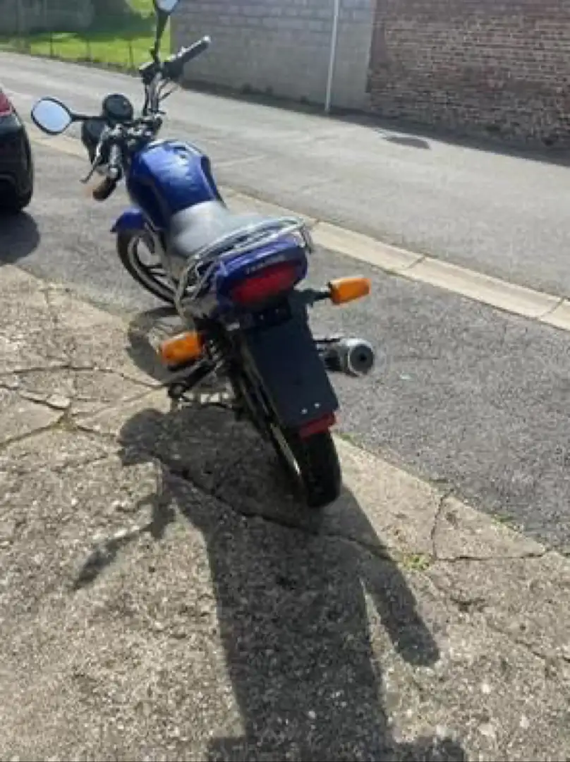 Yamaha YBR 125 Bleu - 2