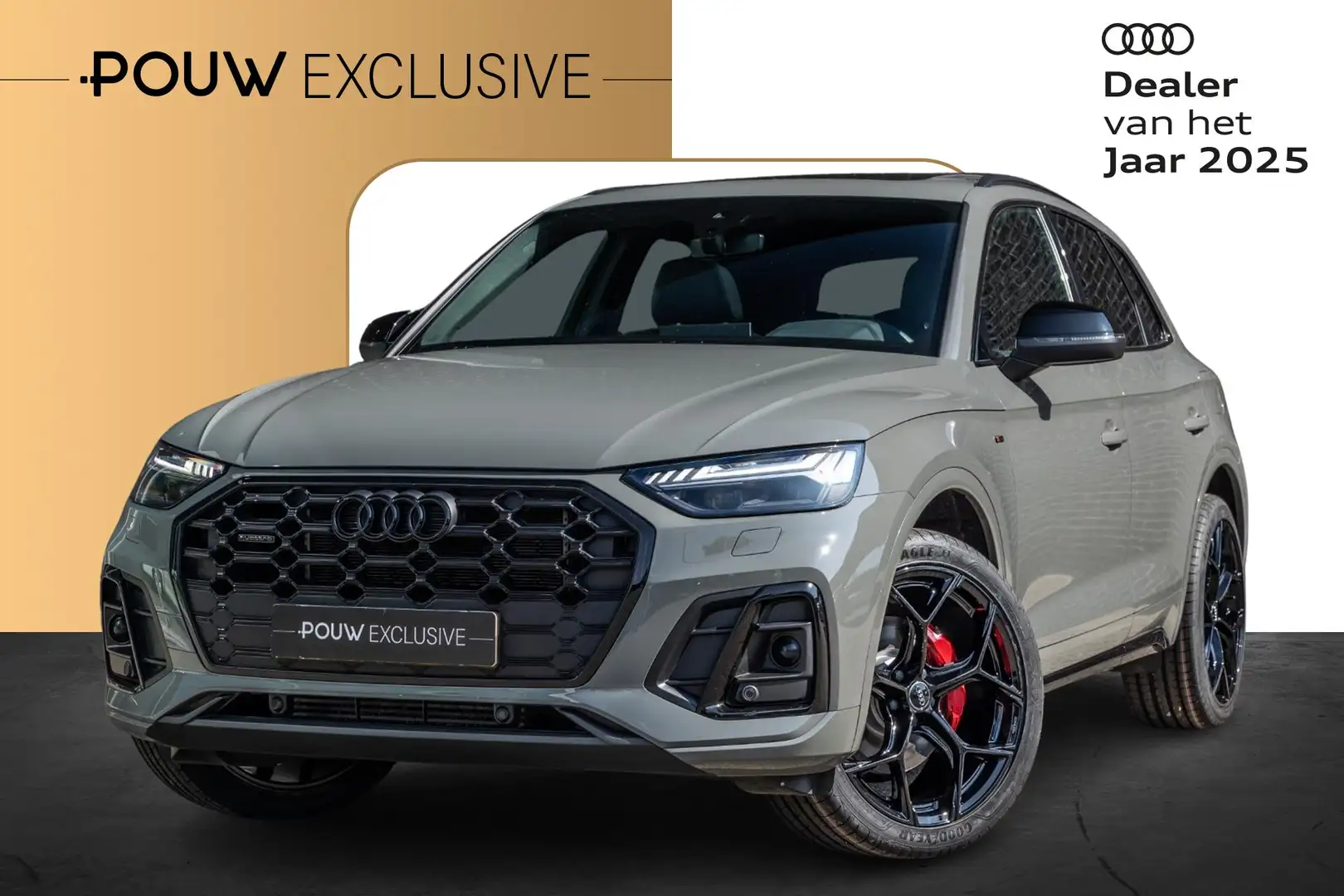 Audi Q5 55 TFSIe 367pk S Edition | 21" Velgen | Panoramada Gris - 1