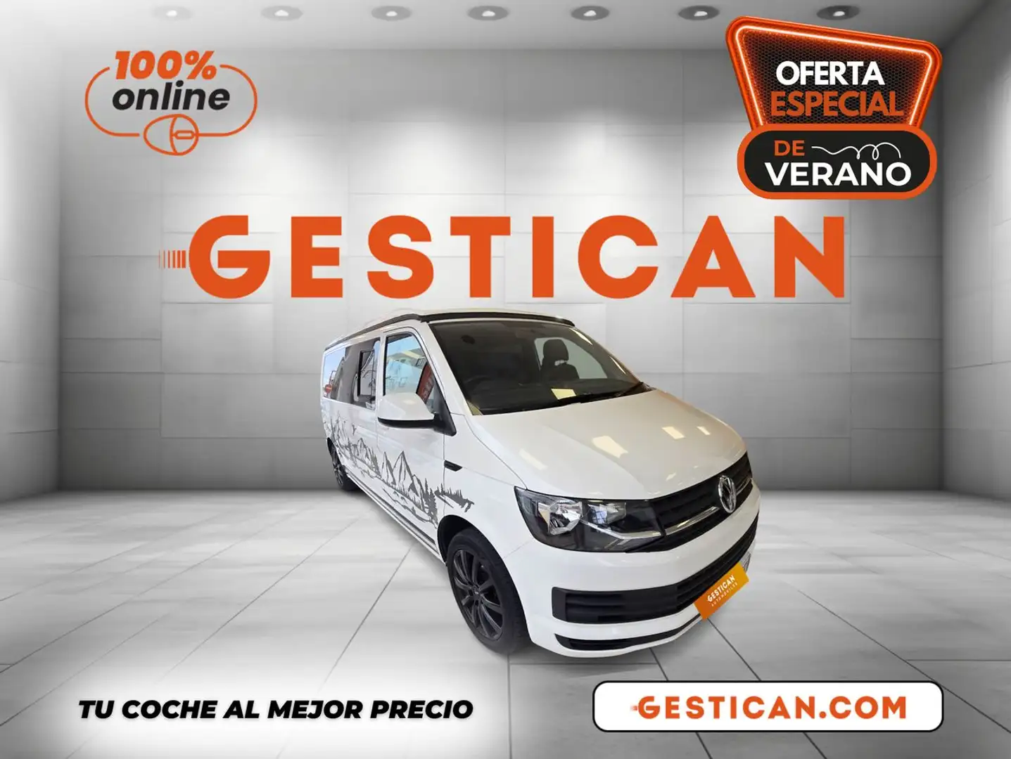 Volkswagen T5 California 2.0TDI Beach Weiß - 1