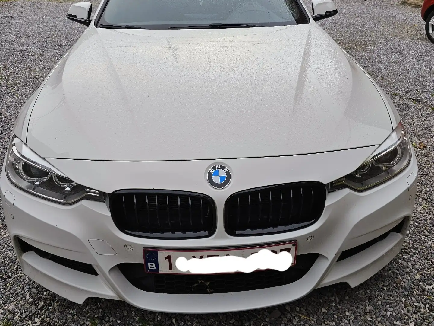 BMW 318 d Blanc - 2