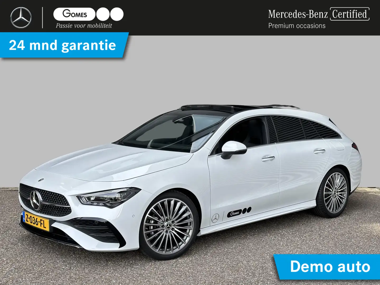 Mercedes-Benz CLA 180 Shooting Brake AMG Line | Premium | Panoramadak | Blanco - 1