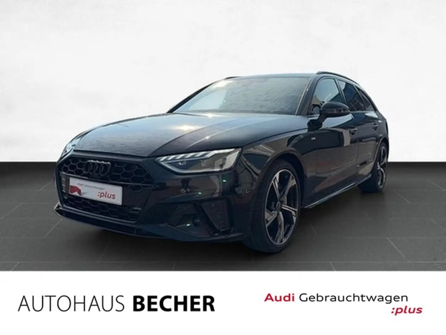 Audi A4 Avant S line 40 TDI /AHK/Navi/Rückfahrk/ Schwarz - 1