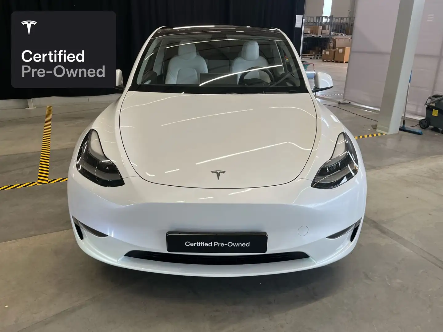 Tesla Model Y Long Range AWD "Certified Pre-Owned" Blanc - 2