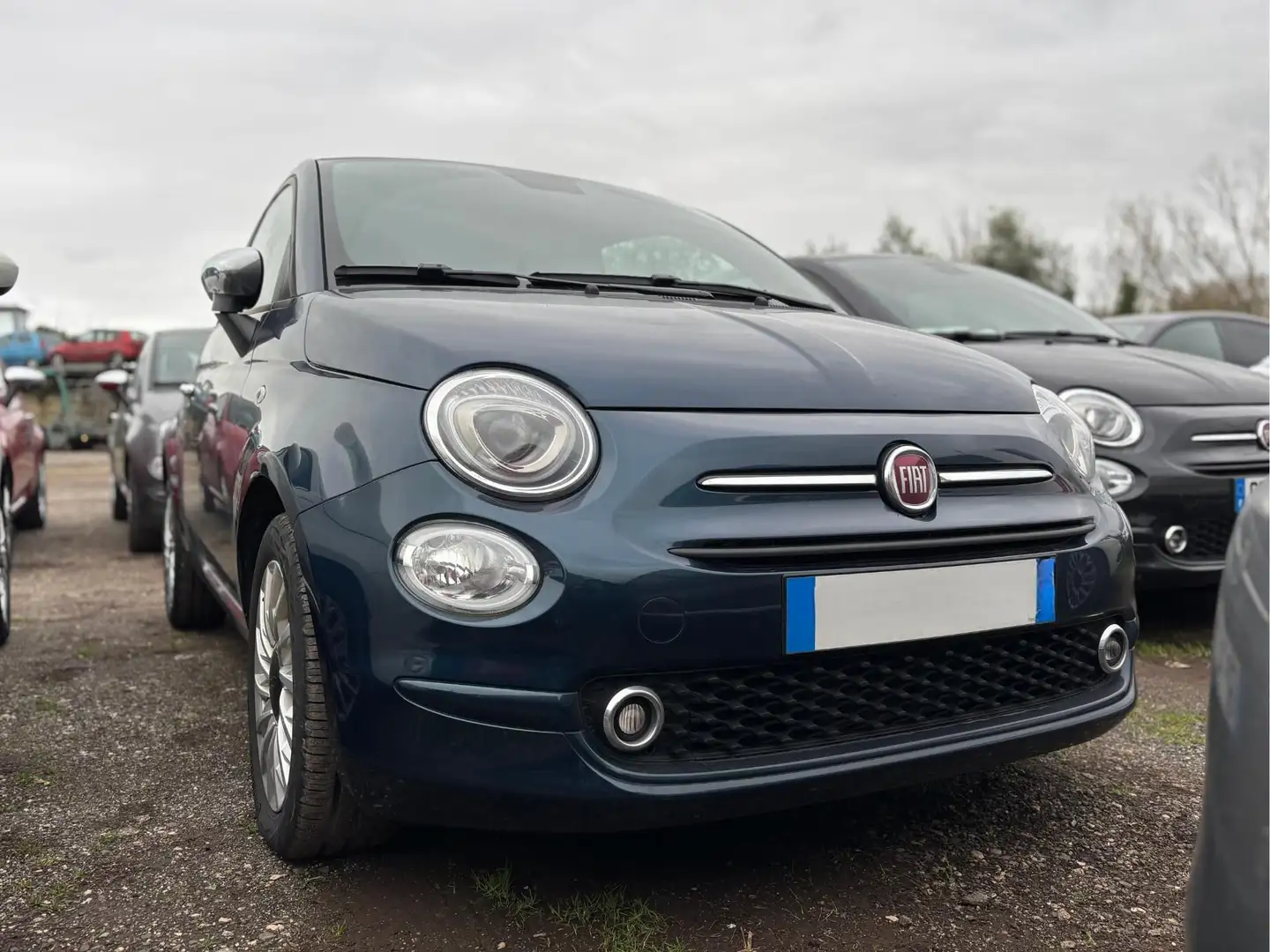 Fiat 500 1.0 Hybrid Blauw - 2