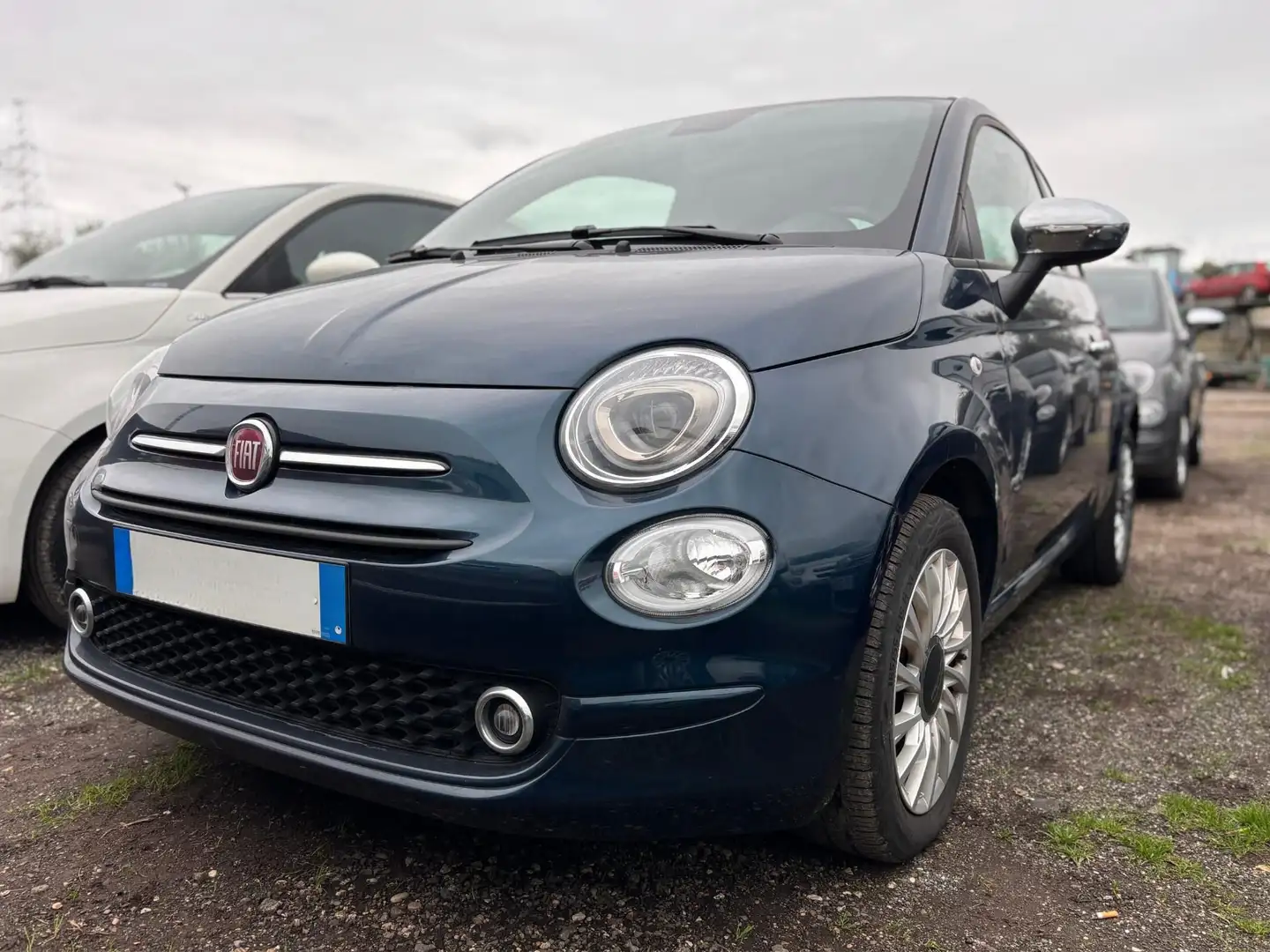 Fiat 500 1.0 Hybrid Blauw - 1