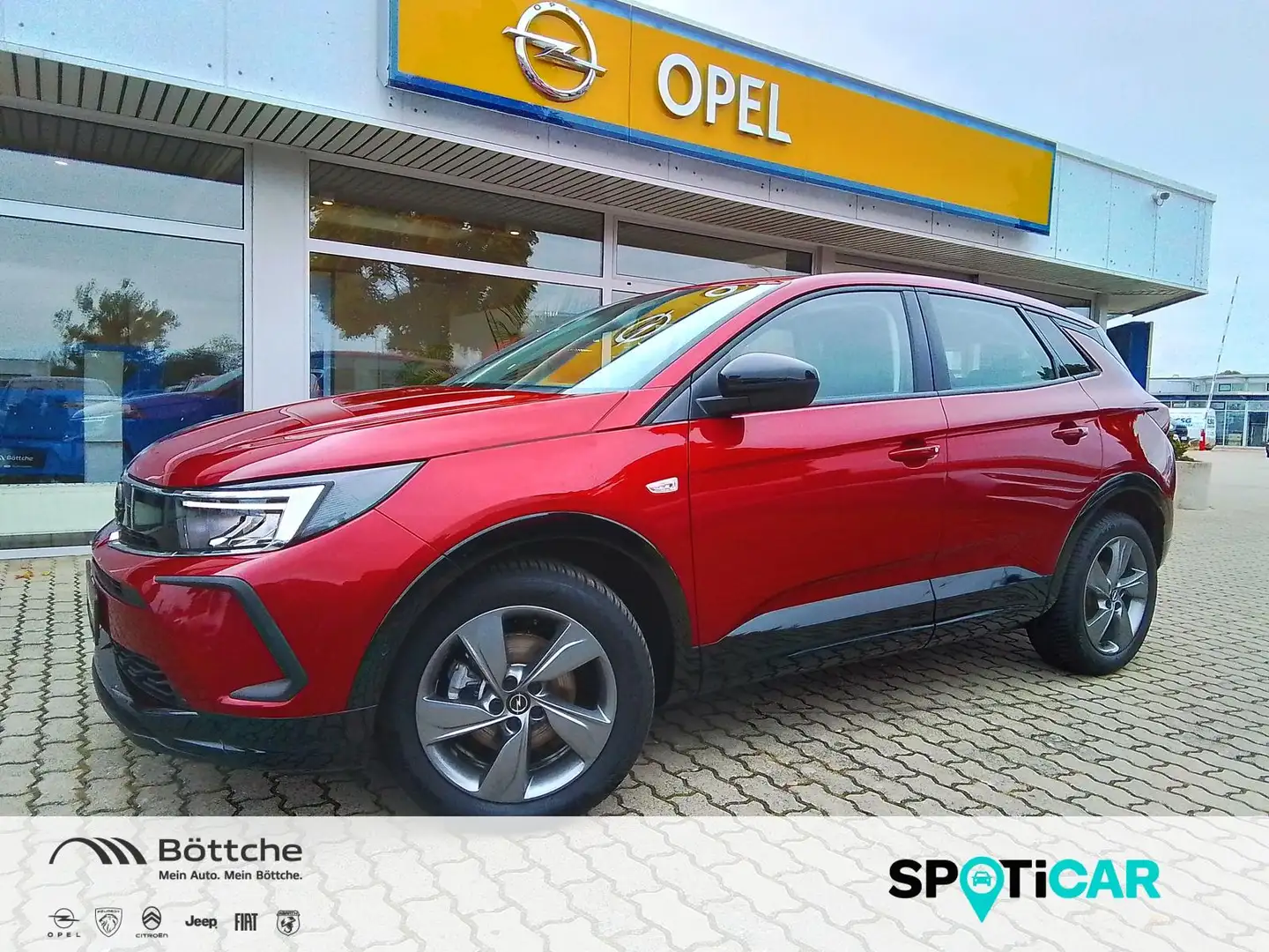 Opel Grandland 1.2 GS Line Rot - 1