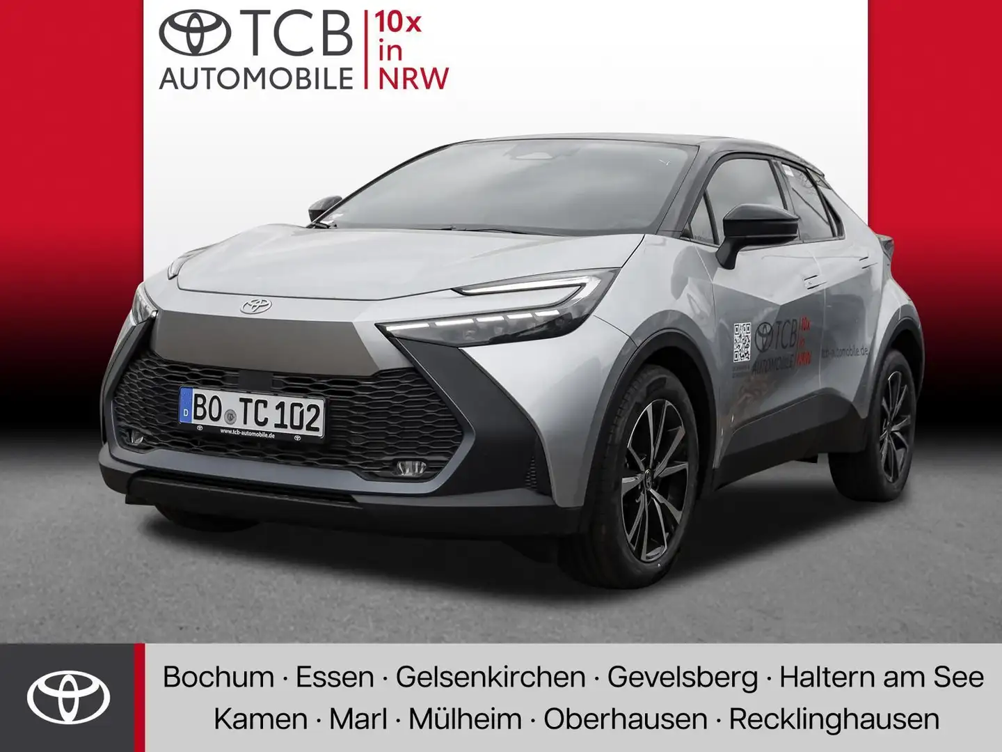 Toyota C-HR 1.8 Hybrid Teamplayer Navi SHZ PDC KLIMA Argent - 1