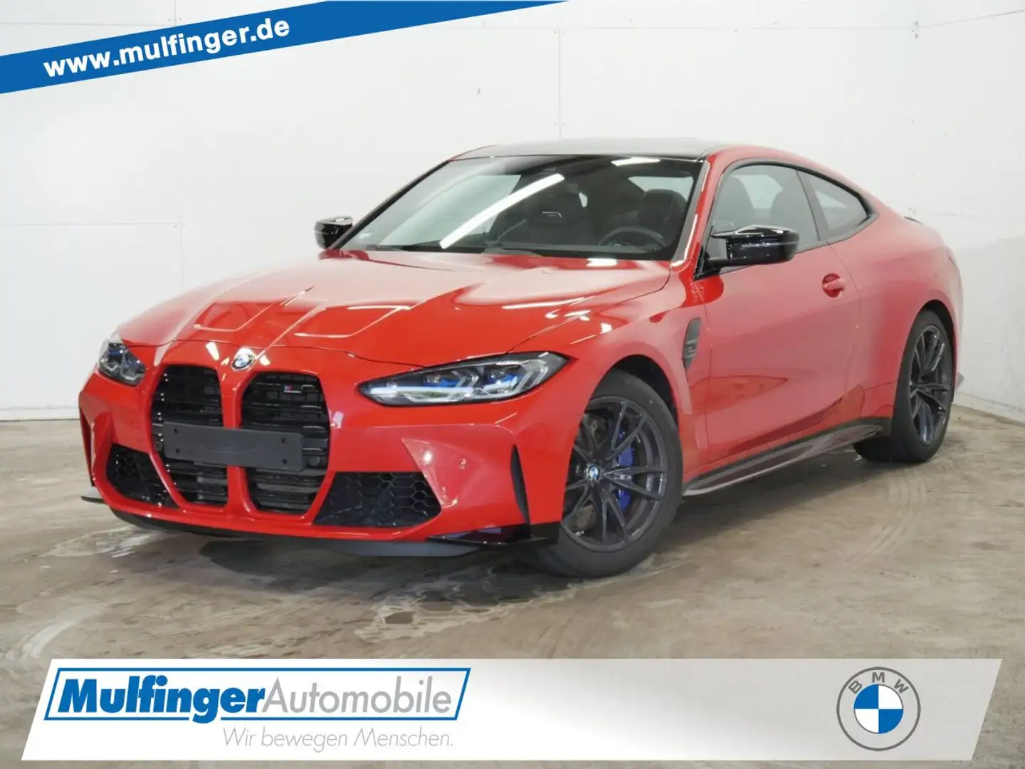 BMW M4 Competition CarbonDach Laser Kamera Har/Kard Rouge - 1