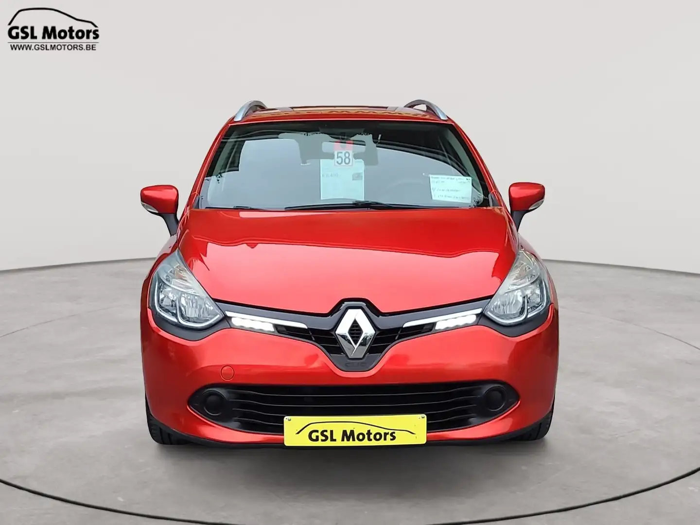 Renault Clio 0.9TCe 90Cv rouge break 09/15 Airco GPS Cruise USB Red - 2