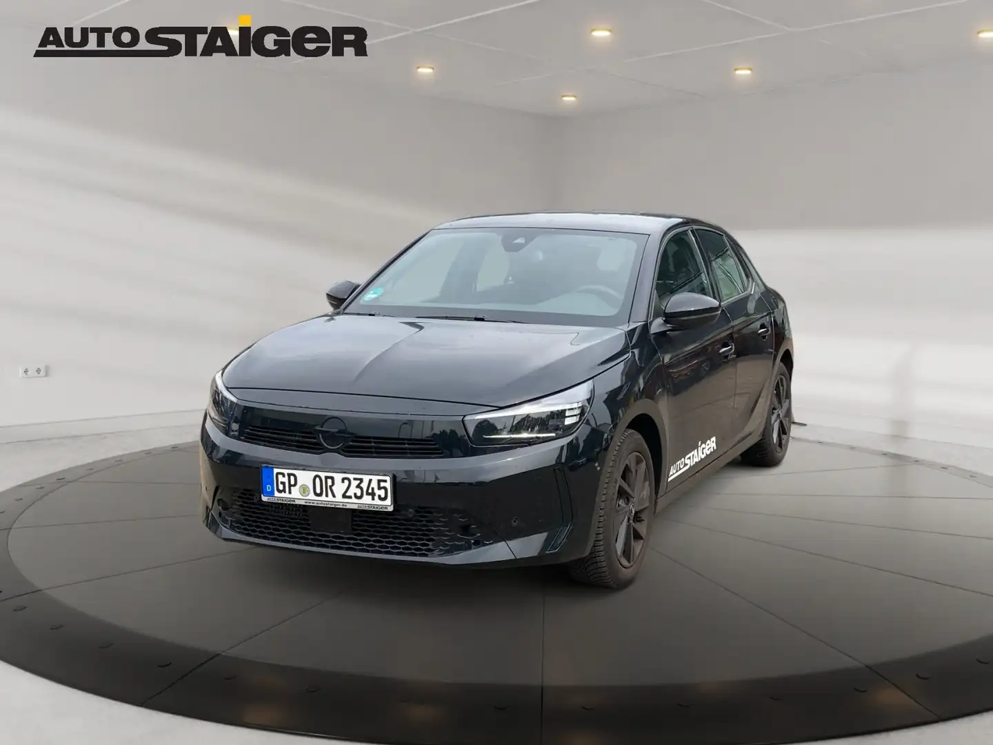 Opel Corsa F 1.2 Turbo GS FLA SpurH SpurW DynLi KAM Noir - 1