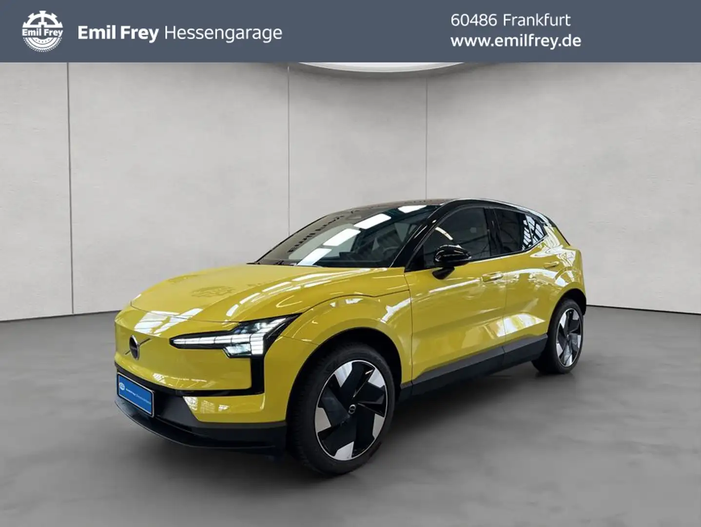 Volvo EX30 Single Motor Extended Range PLUS Wool Blend & Geel - 1