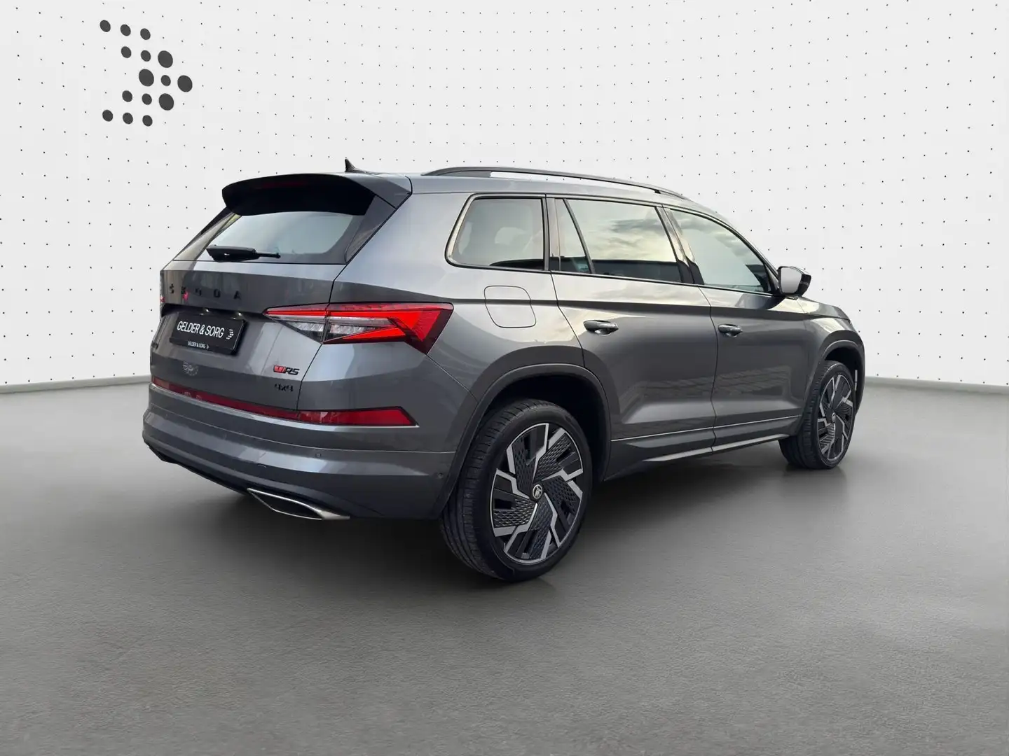 Skoda Kodiaq RS 2.0 TSI AHK*LED*CANTON*Sitzbel.*Leder Grijs - 2