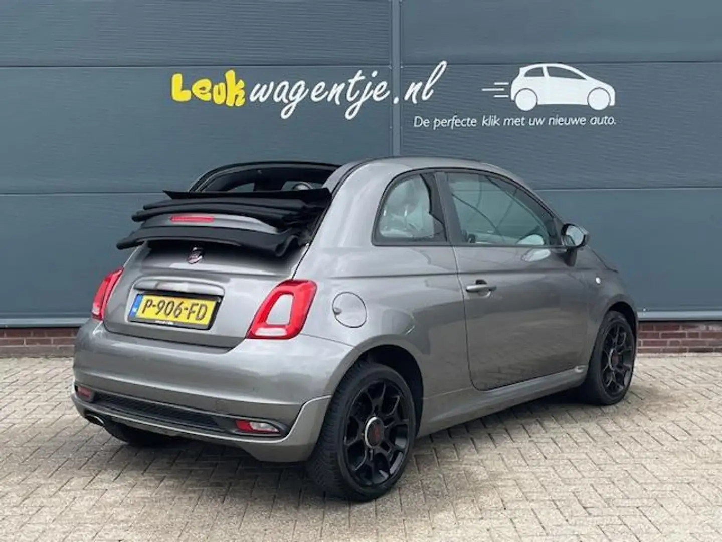 Fiat 500C 0.9 TwinAir Turbo Sport Cabrio *carplay *cruise Grau - 2