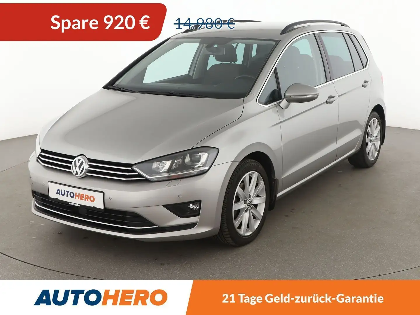 Volkswagen Golf Sportsvan 1.4 TSI Highline BMT Aut.*XENON*TEMPO*PDC*SHZ* Grau - 1