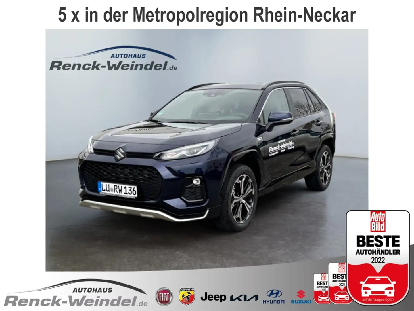 Suzuki Across Comfort+ 2.5 PHEV LED El. Heckklappe Apple CarPlay Blau - 1