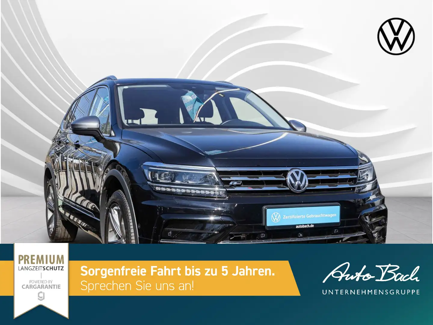 Volkswagen Tiguan Allspace 2.0 TDI DSG Highline R-Line 4Mot Schwarz - 2