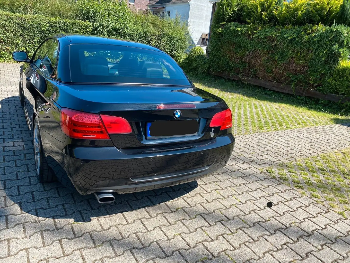BMW 320 Cabrio 320i,MSport,Navi,Leder,Tempo,Xenon, Negru - 2