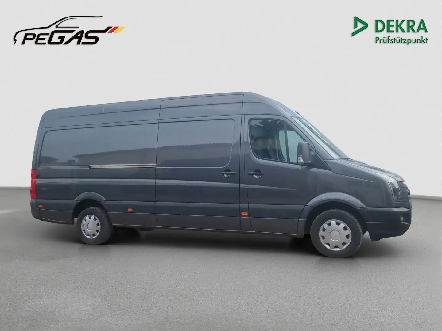 Volkswagen Crafter Kasten 35 lang L3H2 1-Hand/TÜV/Checkheft Grau - 2