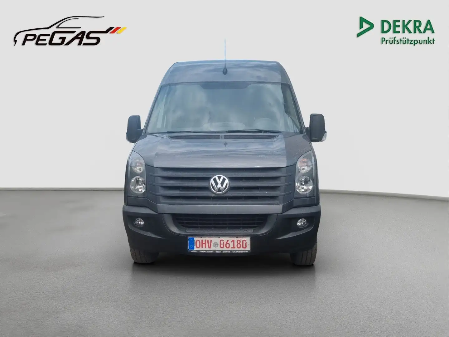 Volkswagen Crafter Kasten 35 lang L3H2 1-Hand/TÜV/Checkheft Grau - 1