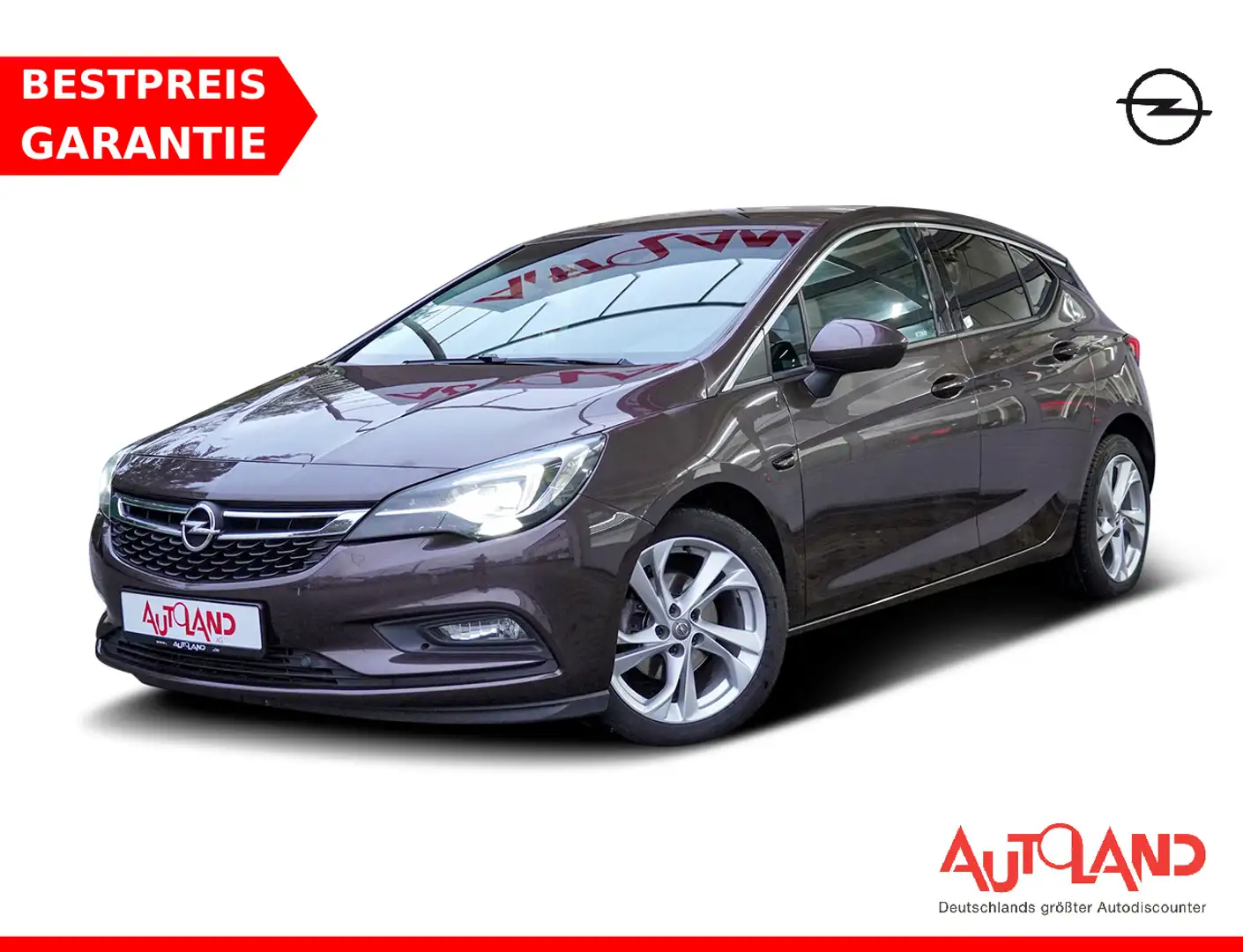 Opel Astra K 1.4T LED Navi Kamera Tempomat DAB PDC Braun - 1