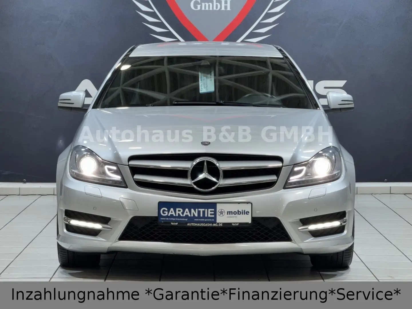 Mercedes-Benz C 220 C-220CDI Coupe*AMG-Sport*2.HD*Automatik*Leder*F1 Argent - 2