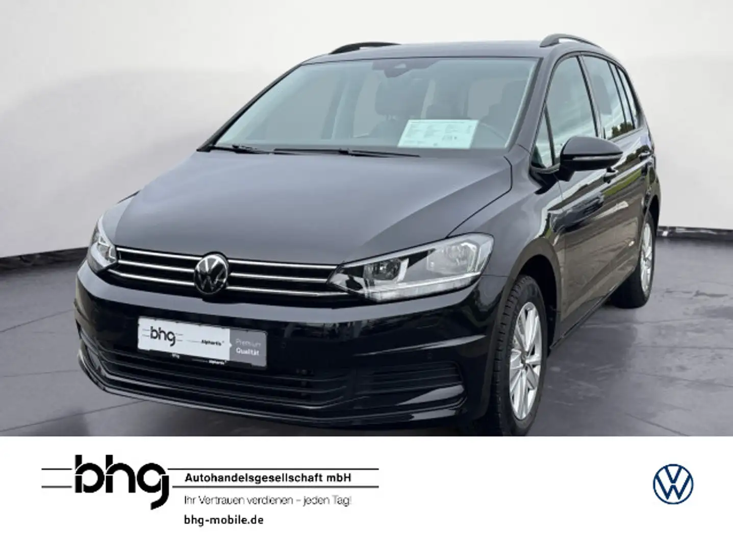 Volkswagen Touran 1.5 TSI Comfortline SHZ ACC PDC 7-Sitzer Schwarz - 1