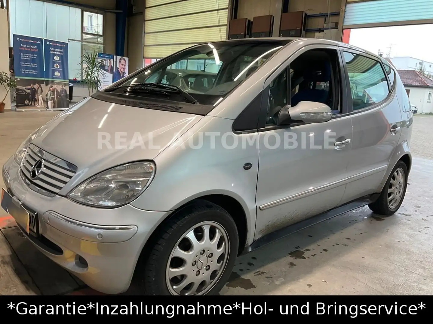 Mercedes-Benz A 170 CDI L AUTOMATIK*TÜV 03-2026*SCHECKHEFT*AC Silber - 1