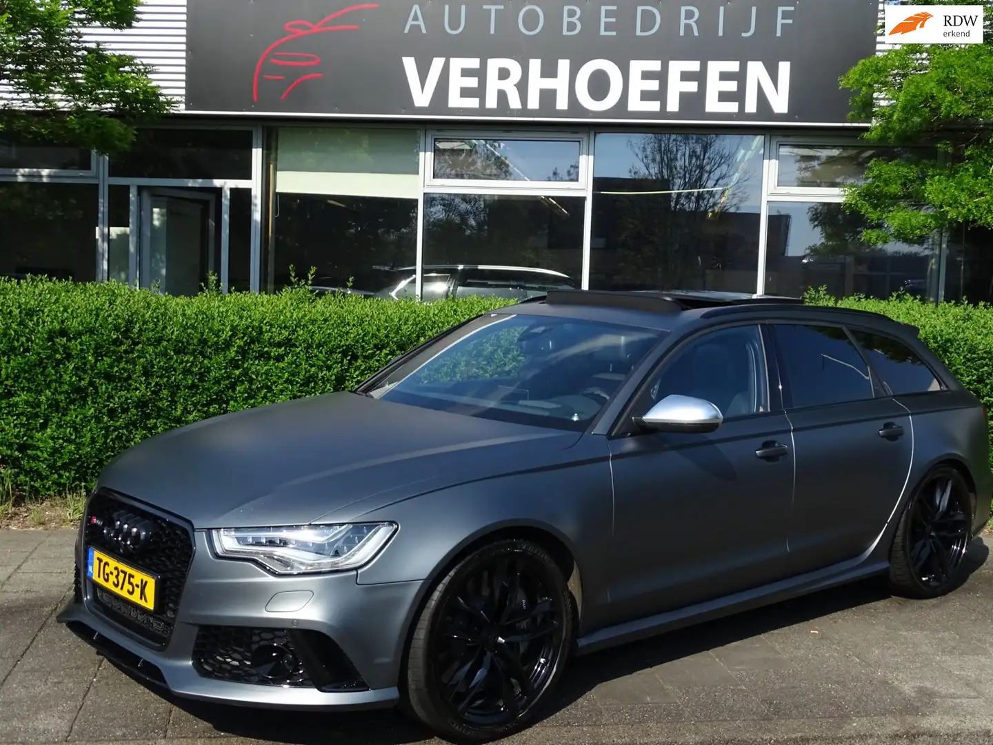 Audi RS6 4.0 TFSI QUATTRO I KERAMISCHE REMMEN I CARBON INTE Gris - 1