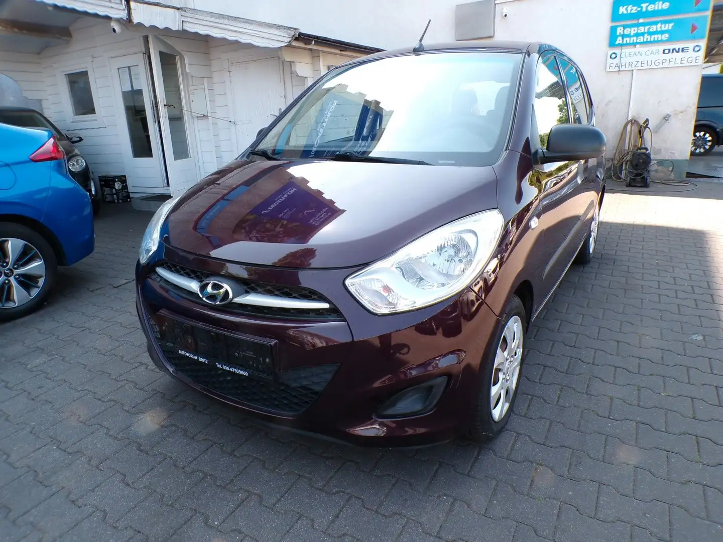 Hyundai i10 1.1 mit Klimaanlage Violett - 1