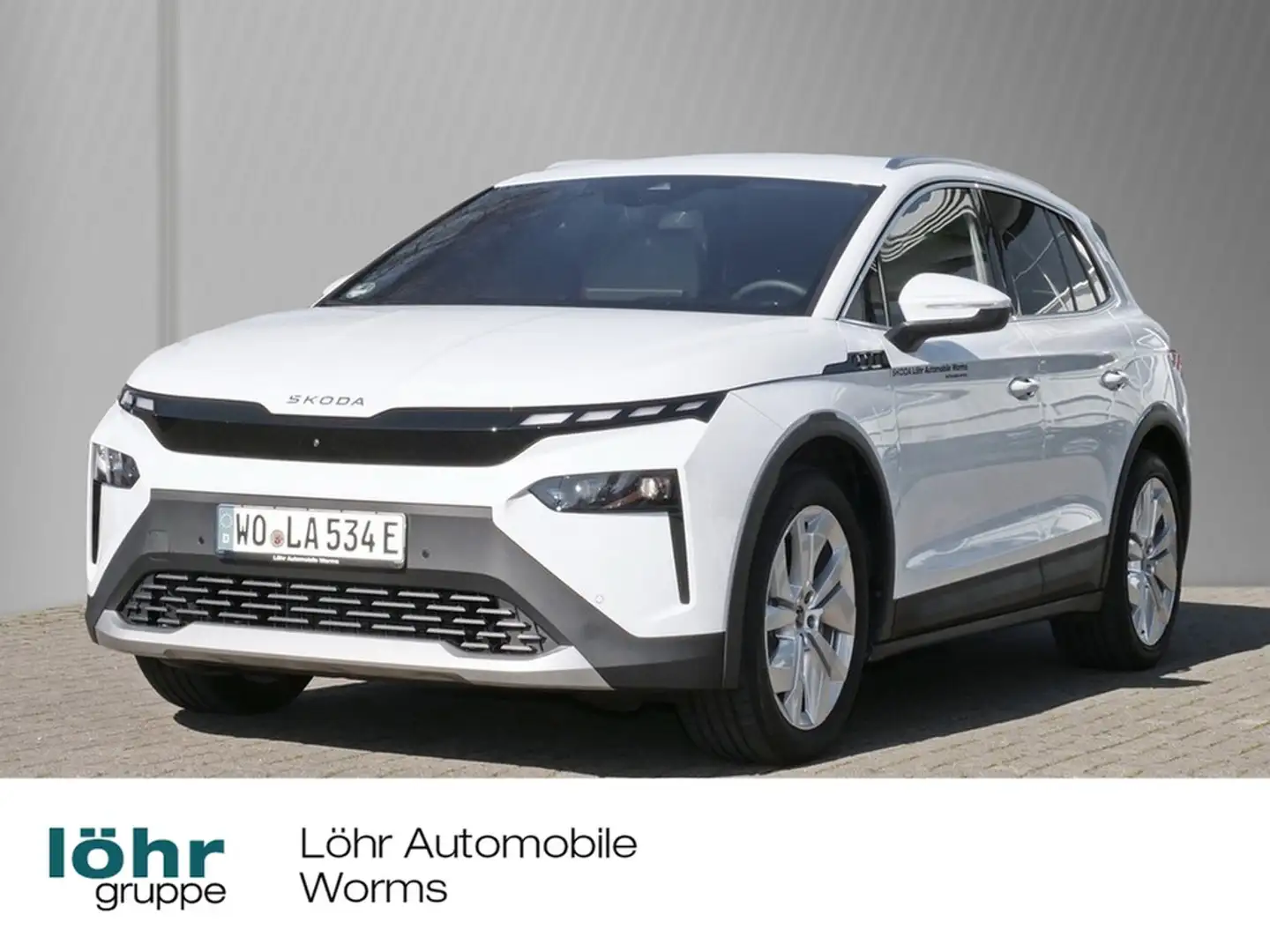 Skoda Elroq Alpha 82kWh Batterie 210 kW / 286 PS Bílá - 1