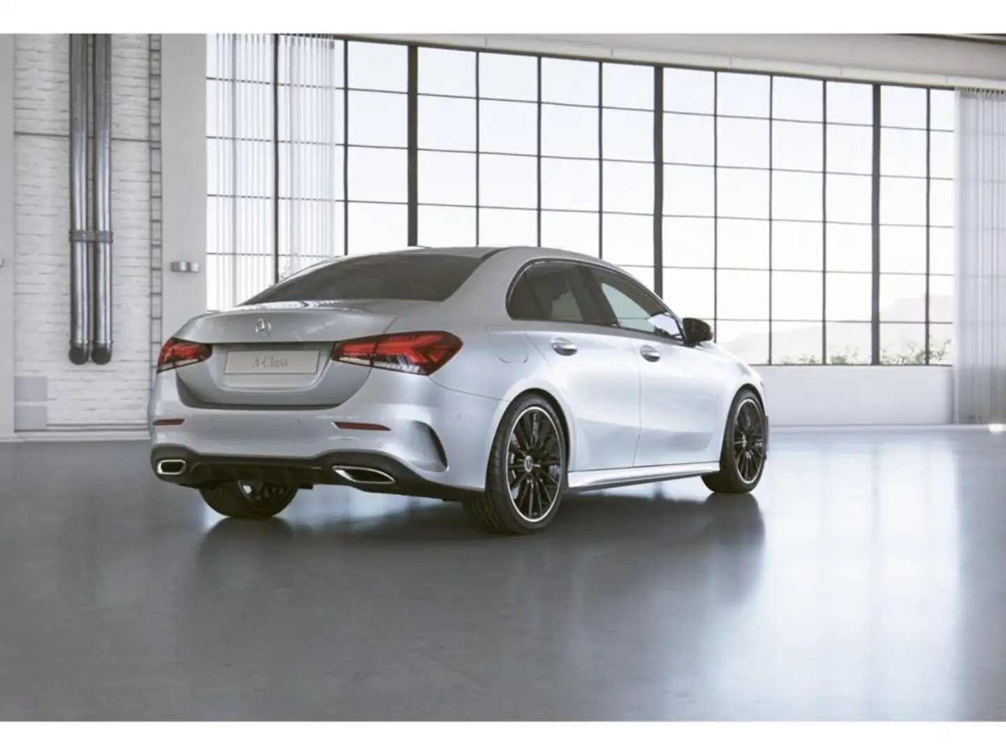 Mercedes-Benz A 250 e Limo AMG-Sport/Cam/Pano/Night/Sound/19' Weiß - 2